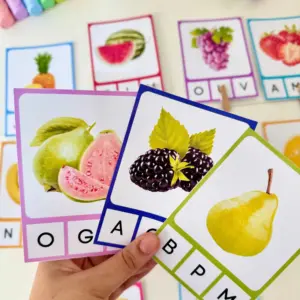 Letra inicial Frutas