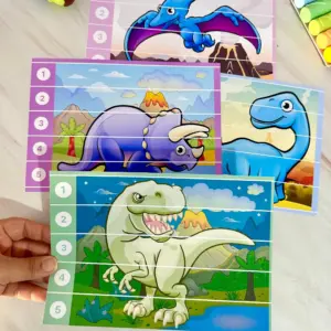 Quebra-cabeça Dinossauro.